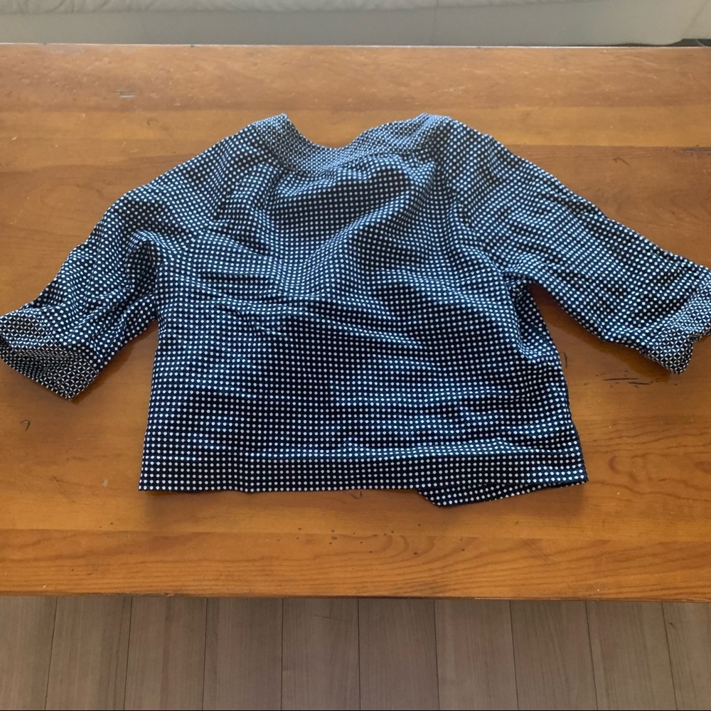 Ruby Rd Crop Polka Dot Lightweight Jacket - Picture 13 of 13